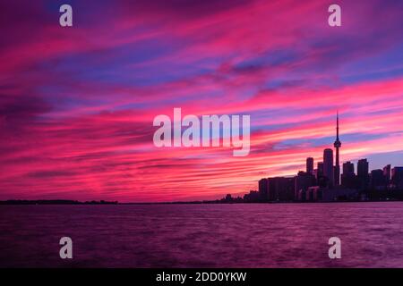 Toronto is Canada's largest city and North America's fourth largest Stock Photo