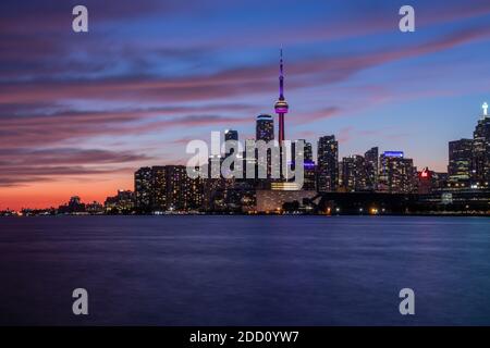 Toronto is Canada's largest city and North America's fourth largest Stock Photo