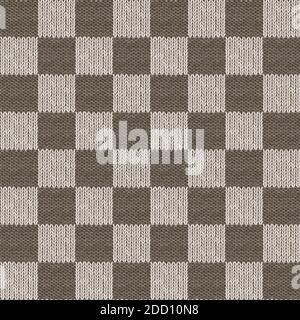 Black gray patchwork checkered realistic knitted seamless pattern.  Watercolor hand paint knit texture background with facial loops. Hand  knitting. Wat Stock Photo - Alamy