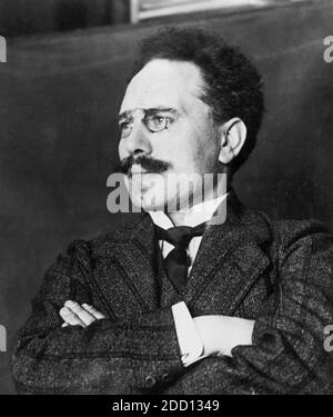 KARL LIEBKNECHT (1871-1919) German socialist politician who co-founded the Spartacist League, about 1910. Stock Photo