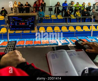 Catalan fish auction in Palamós, Spain