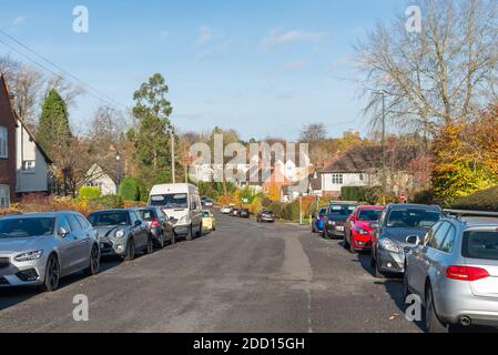 The Moor Pool Estate in the leafy and desirable Birmingham suburb of Harborne Stock Photo