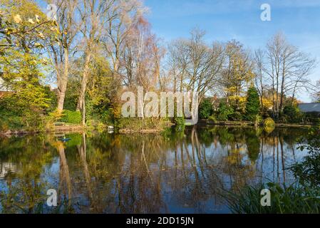 The Moor Pool Estate in the leafy and desirable Birmingham suburb of Harborne Stock Photo