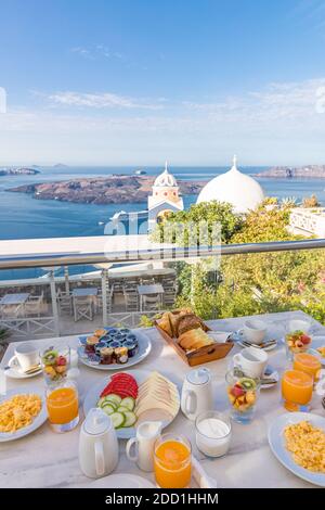 Perfect Breakfast With Morning Coffee And Eggs Stock Photo Alamy