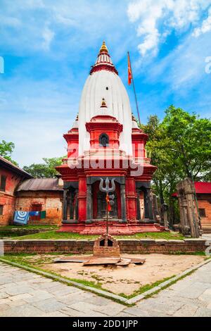 Gorakhnath Mandir at the Pashupatinath Temple complex in Kathmandu city in Nepal Stock Photo