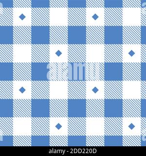 Vector seamless knitted pattern. Textile cage for design Stock Vector