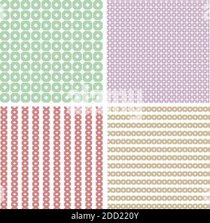 Vector seamless geometric pattern. Can be used for design postcards, posters, packaging. Stock Vector