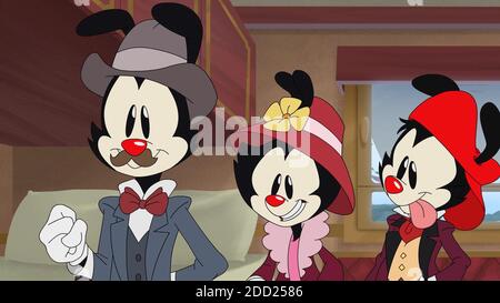 ANIMANIACS, from left: Yakko (voice: Rob Paulsen), Wakko (voice: Jess ...