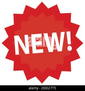 Isolated new product shop online digital marketing colorful icon in white background- Vector Stock Vector
