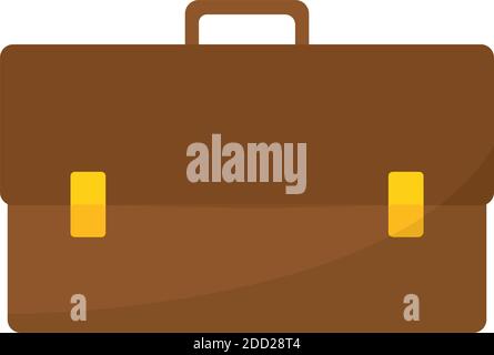 Isolated briefcase financial in white background financial icon- Vector Stock Vector