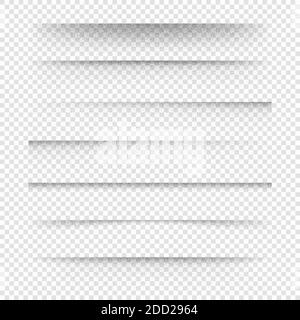 Set of stipple gradient shadow ,dot hatching or halftone gradient shadows Vector object Stock Vector