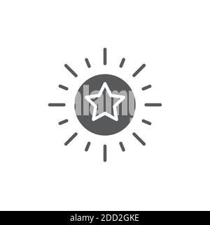 excellence icon, color, line, outline vector sign, linear style pictogram isolated on white. Symbol, logo illustration. Editable stroke. Pixel perfect Stock Vector
