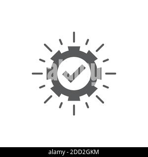 execution icon, color, line, outline vector sign, linear style pictogram isolated on white. Symbol, logo illustration. Editable stroke. Pixel perfect Stock Vector