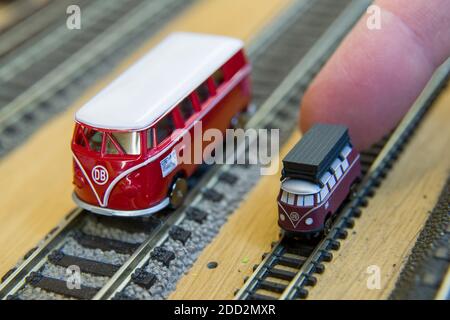 Nuremberg Germany 10th Nov Built Locomotives Are Displayed In A Showcase In The Model Railway Shop Eisenbahn Dorfler In Nuremberg S City Centre The Traditional Shop Which Celebrates Its 100th Anniversary This
