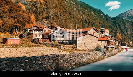 Western sichuan scenery