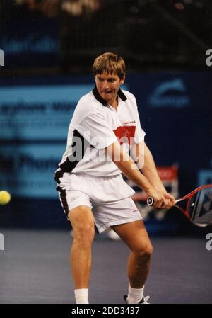 Russian tennis player Yevgeny Kafelnikov, 2000s Stock Photo