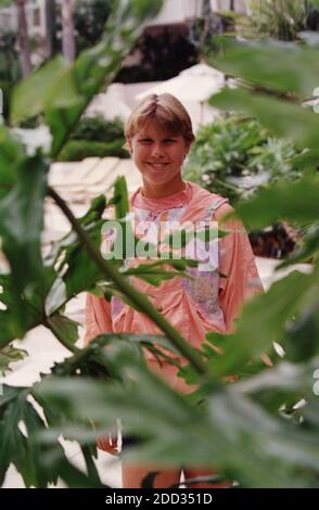 German tennis player Anke Huber, 1993 Stock Photo