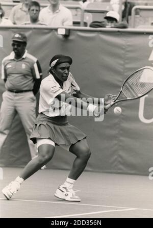 American tennis player Zina Garrison, 1980s Stock Photo