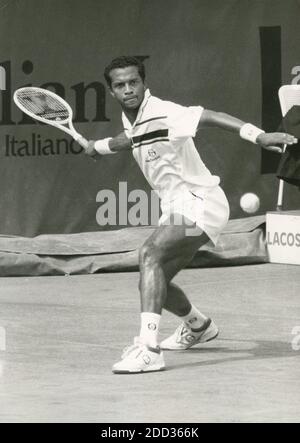 Haitian tennis player Ronald Agenor, 1990s Stock Photo - Alamy