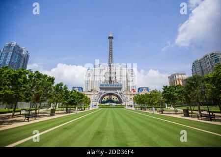 Macao Paris hotel Stock Photo