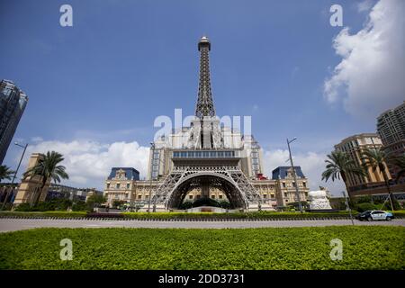 Macao Paris hotel Stock Photo