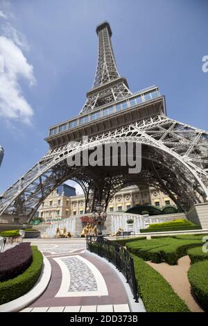 Macao Paris hotel Stock Photo