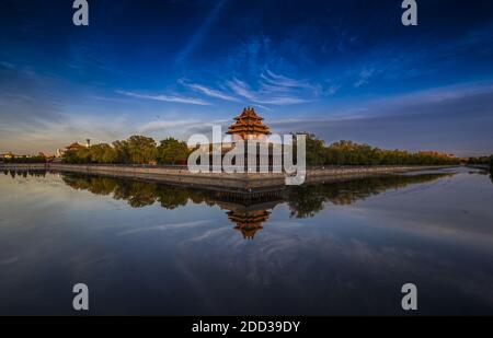 Beijing Forbidden City is located in dongcheng district the corners the Palace Museum