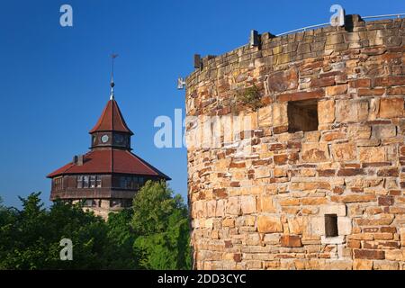 geography / travel, Germany, Baden-Wuerttemberg, Esslingen on the Neckar, Southern Germany, Neckarbeck, Additional-Rights-Clearance-Info-Not-Available Stock Photo