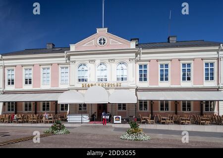 geography / travel, Sweden, squid, Vimmerby, city hotel in Vimmerby, Smaland, South Sweden, Additional-Rights-Clearance-Info-Not-Available Stock Photo