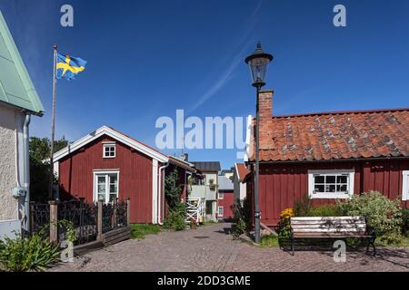 geography / travel, Sweden, squid, Vimmerby, Swedish idyll, Vimmerby, Smaland, South Sweden, Additional-Rights-Clearance-Info-Not-Available Stock Photo