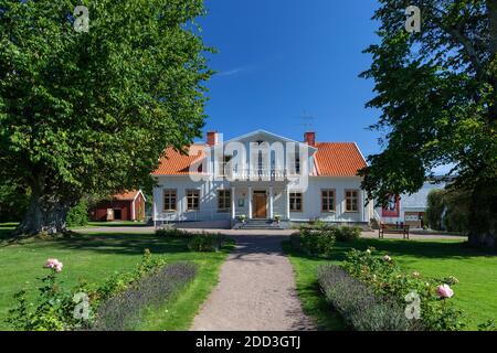 geography / travel, Sweden, squid, Vimmerby, rectory in Astrid Lindgrens Naes in Vimmerby, Smaland, So, Additional-Rights-Clearance-Info-Not-Available Stock Photo