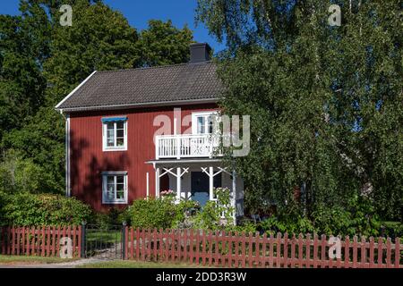 geography / travel, Sweden, squid, Boda Glasbruk, Sweden house, Smaland, South Sweden, Additional-Rights-Clearance-Info-Not-Available Stock Photo