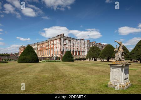 Hampton Court Palace in London, UK Stock Photo