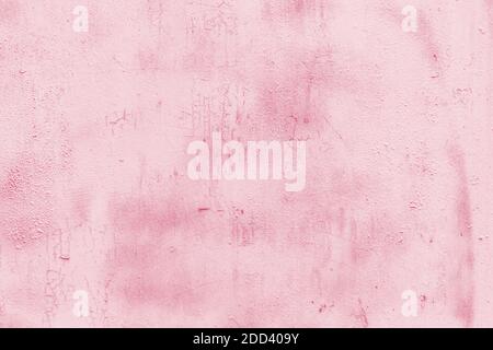 Vintage of light pink plaster texture background. Abstract painted cement wall surface. Stock Photo