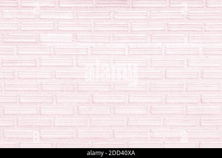 Cream color brick wall texture background. Grunge brickwork for your design backdrop. Stock Photo