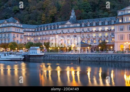 geography / travel, Germany, Rhineland-Palatinate, Bad Ems, kurhaus in the spa Bad Emsian to the Lahn, Additional-Rights-Clearance-Info-Not-Available Stock Photo