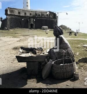 Menschen in Bahia, Brasilien 1960er Jahre. Faces of Bahia, Brazil 1960s. Stock Photo