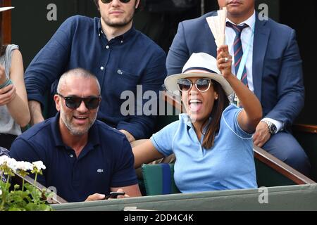Singer Amel Bent And Patrick Antonelli Attend The 2018 French Open Day Seven At Roland Garros On June 3 2018 In Paris France Photo By Laurent Zabulon Abacapress Com Stock Photo Alamy