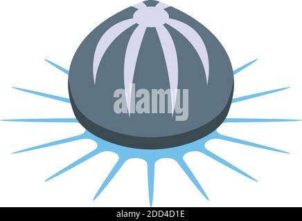 Marine jellyfish icon. Isometric of marine jellyfish vector icon for web design isolated on white background Stock Vector