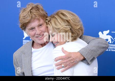 File photo - Robert Redford and Jane Fonda attending the Our Souls at Night photocall during the 74th Venice International Film Festival (Mostra di Venezia) at the Lido, Venice, Italy on September 01, 2017. Oscar winner Robert Redford will retire from acting following this autumn’s release of his upcoming film The Old Man & The Gun, the 81-year-old told Entertainment Weekly in a story published on Monday. Photo by Aurore Marechal/ABACAPRESS.COM
