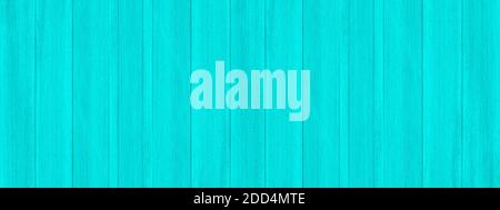 Blue wood texture as background. Vintage wooden wall panorama Stock Photo