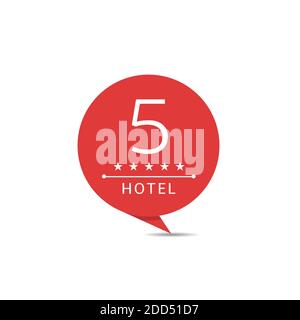 Five star badge set Stock Vector
