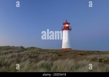 geography / travel, Germany, Schleswig-Holstein, Sylt, lighthouse List West at elbow, Property-Released | 50%-Additional-Charge For Cover-Use Stock Photo