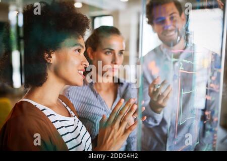 Technology software programming develop idea people concept Stock Photo