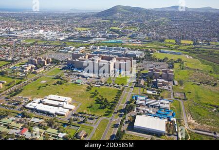 Aerial Photo Of Tygerberg Hospital And Stellenbosch Medical Campus ...