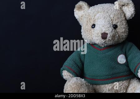 teddy bear sitting Stock Photo