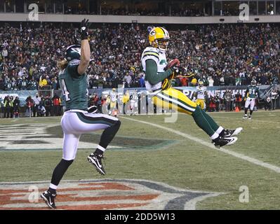 Green Bay Packers Vs. Philadelphia Eagles. Fans Support On NFL