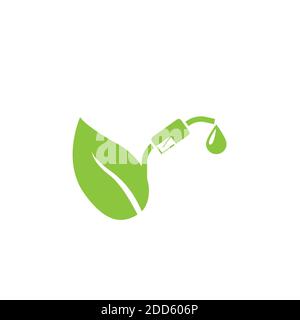 Green energy concept icon Stock Vector