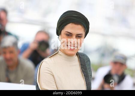 Behnaz Jafari attends the photocall for '3 Faces (Se Rokh)' during the 71st annual Cannes Film Festival at Palais des Festivals on May 13, 2018 in Cannes, France Photo by David Boyer/ABACAPRESS.COM Stock Photo