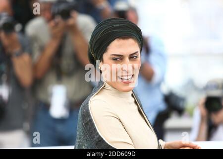 Behnaz Jafari attends the photocall for '3 Faces (Se Rokh)' during the 71st annual Cannes Film Festival at Palais des Festivals on May 13, 2018 in Cannes, France Photo by David Boyer/ABACAPRESS.COM Stock Photo